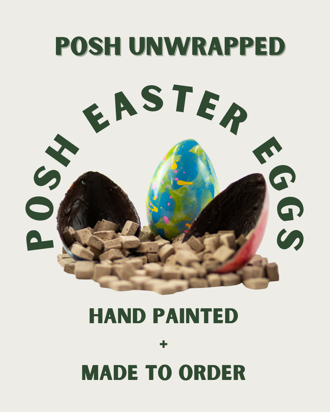 POSH UNWRAPPED ED.1 - HAND-PAINTED EASTER EGGS