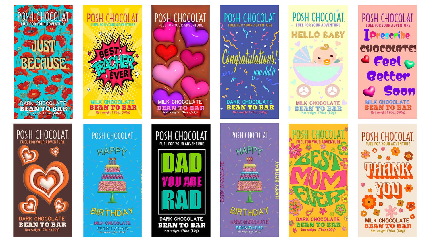 Greeting Bars - Skip the Card. Send Chocolate