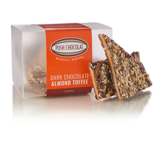 Dark Chocolate Almond Toffee