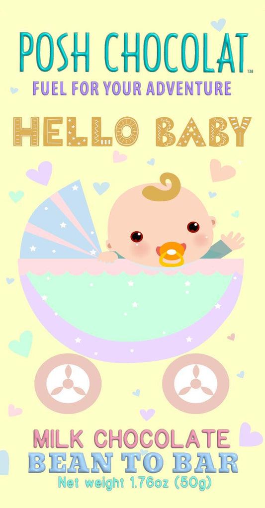 Hello Baby - Milk Chocolate Bar