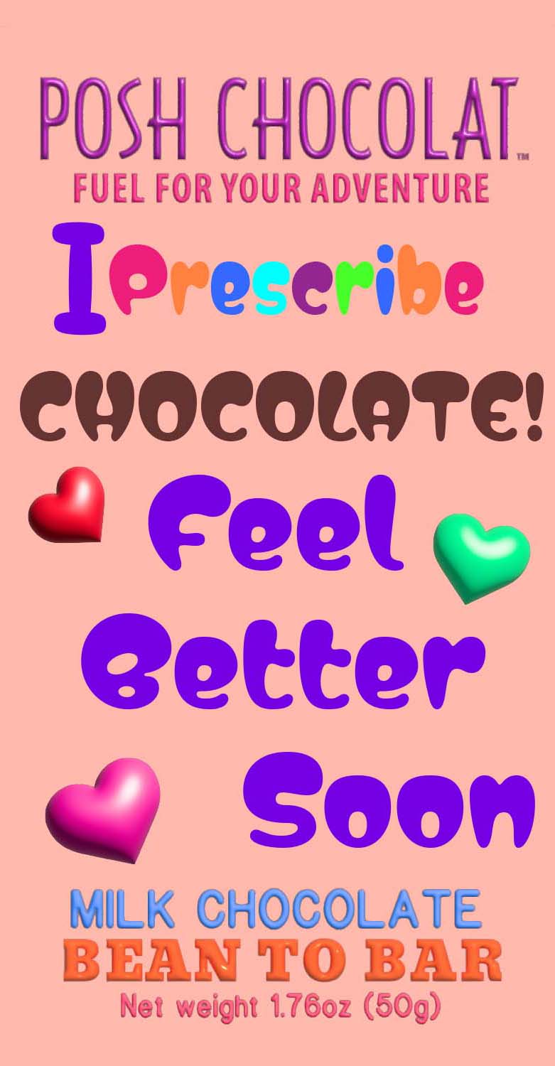Feel Better Soon - Milk Chocolate Bar