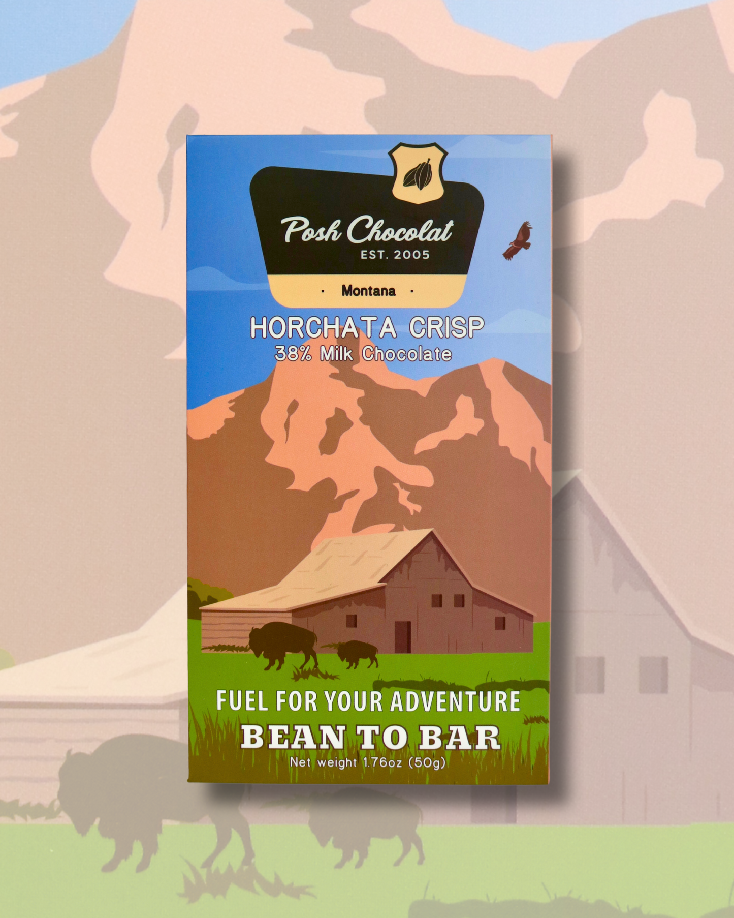 Horchata Hazelnut Milk Chocolate Bar