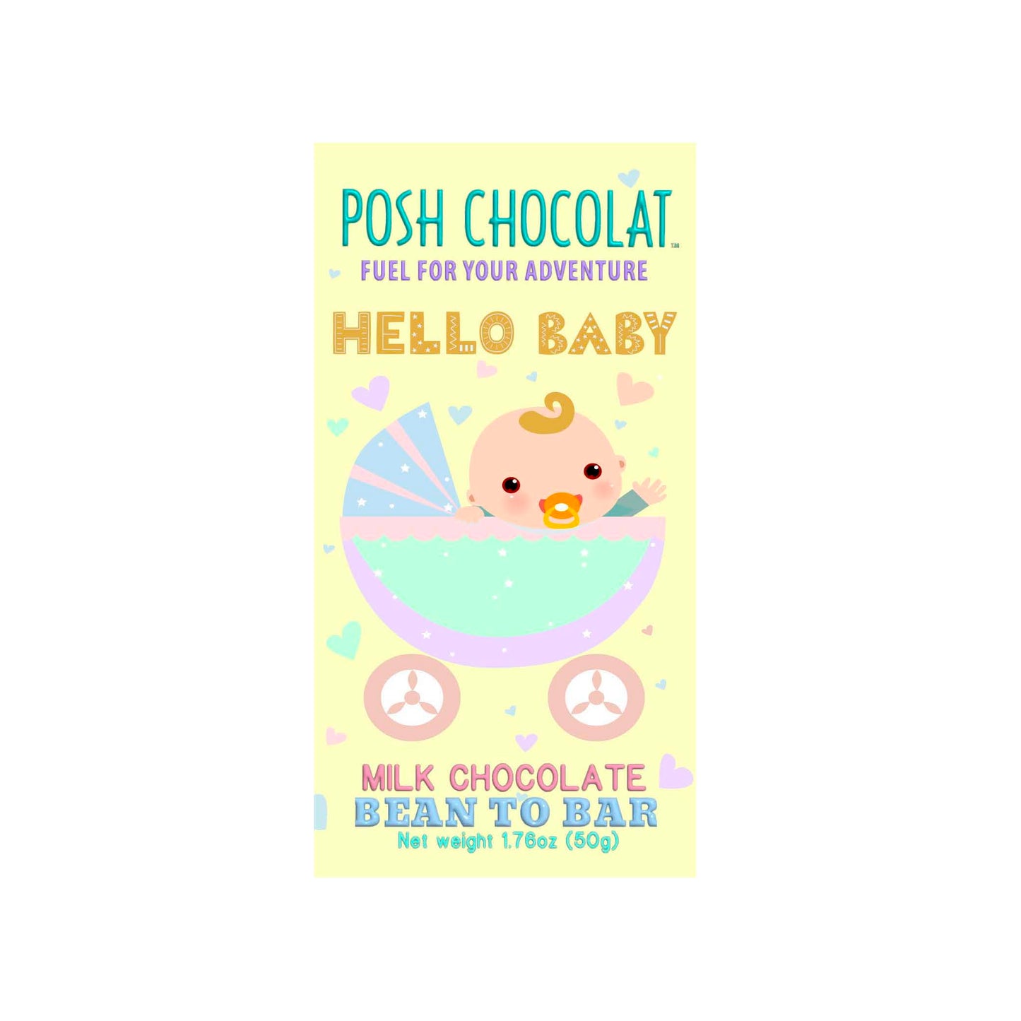 Hello Baby - Milk Chocolate Bar