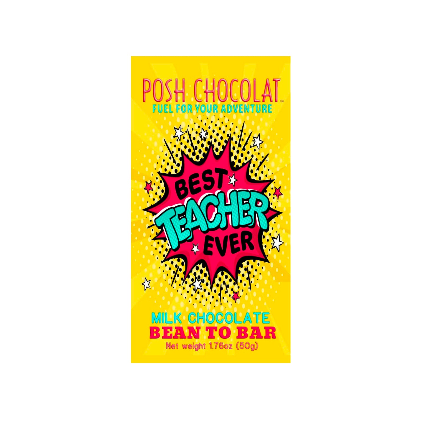 Best Teacher Ever- Milk Chocolate Bar