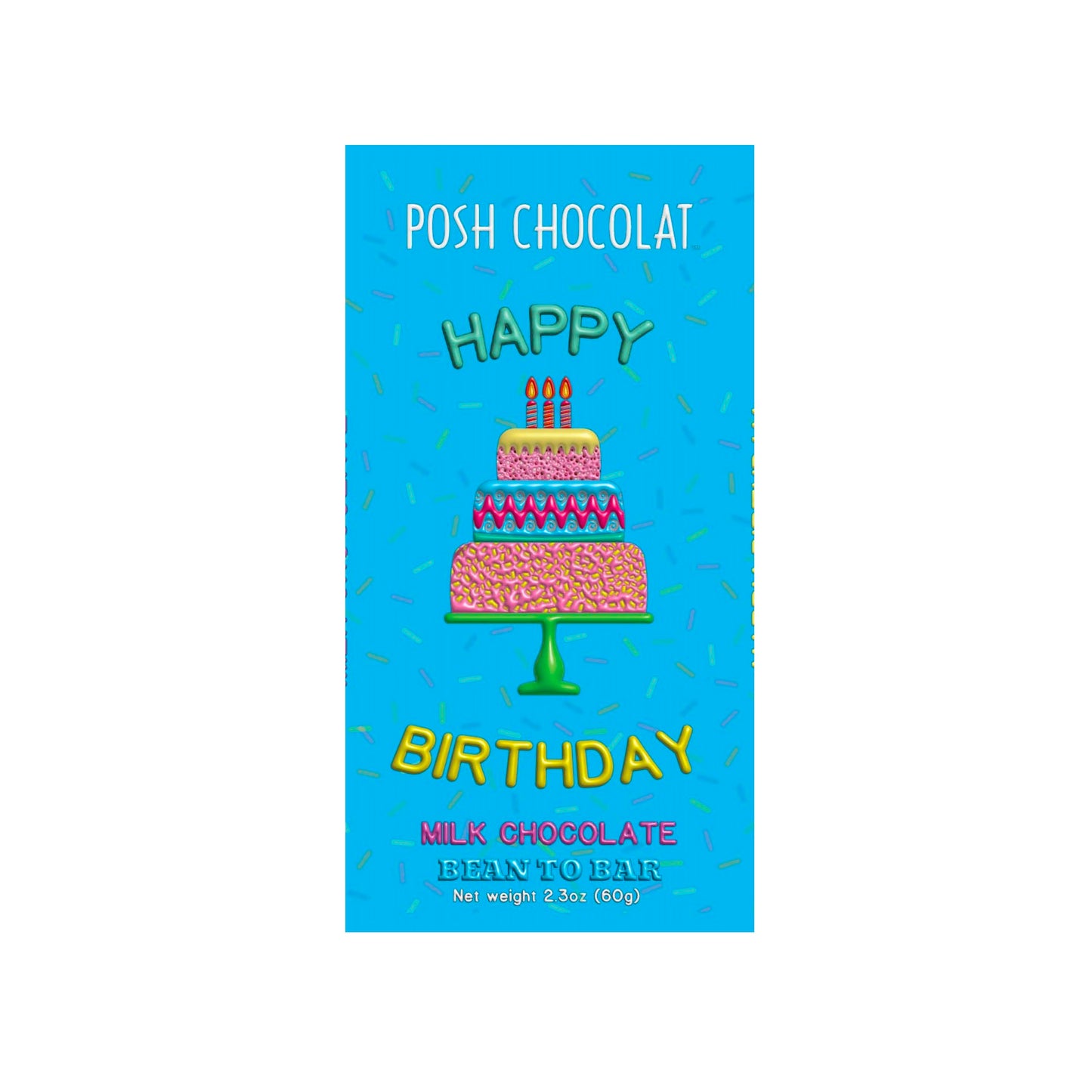 Happy Birthday - Milk Chocolate Bar
