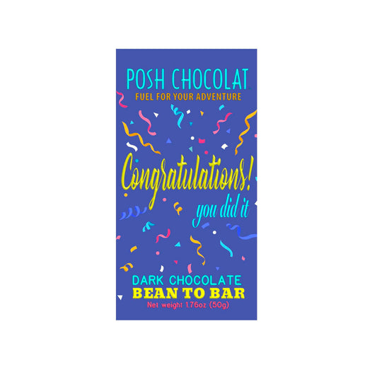 Congratulations - Dark Chocolate Bar
