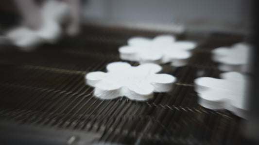 Dark Chocolate Marshmallow Flowers