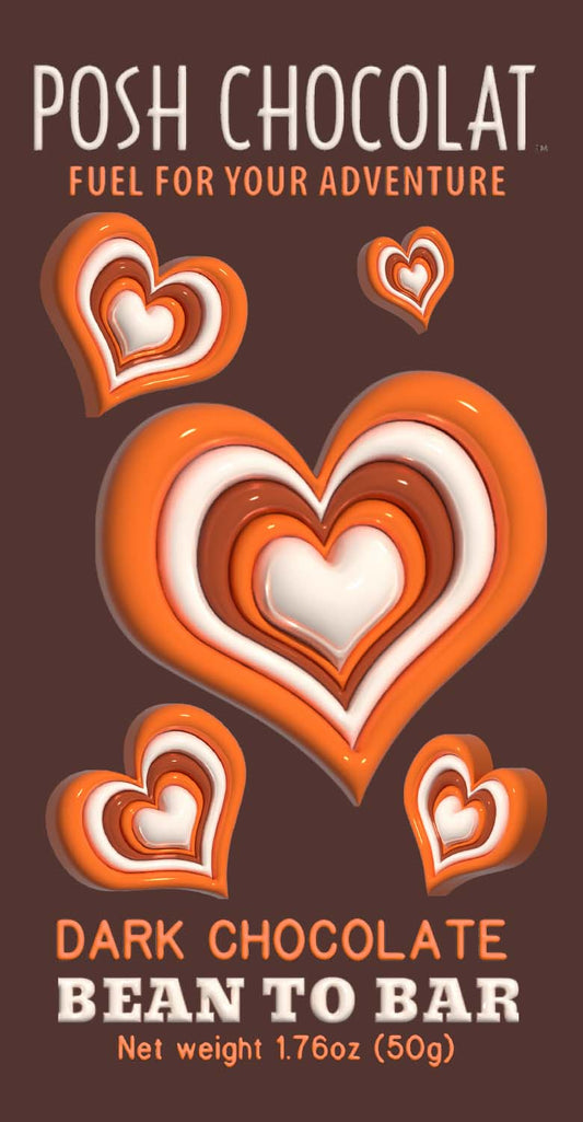 Sending Love - Dark Chocolate Bar