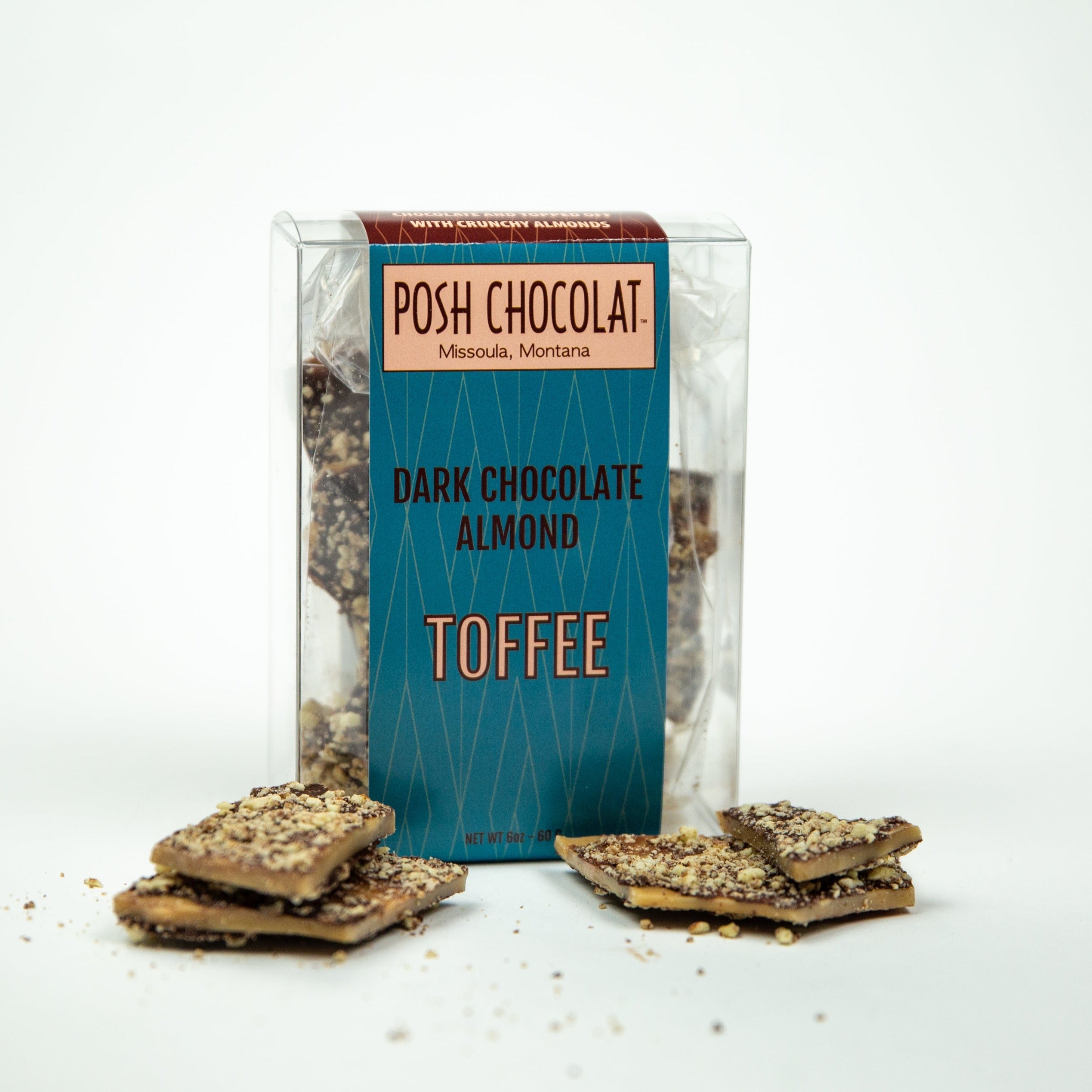 Dark Chocolate Almond Toffee